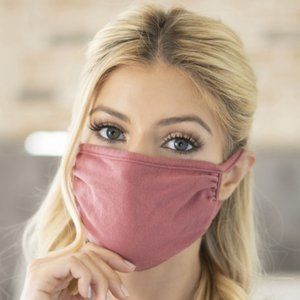 Dusty Rose Face Mask